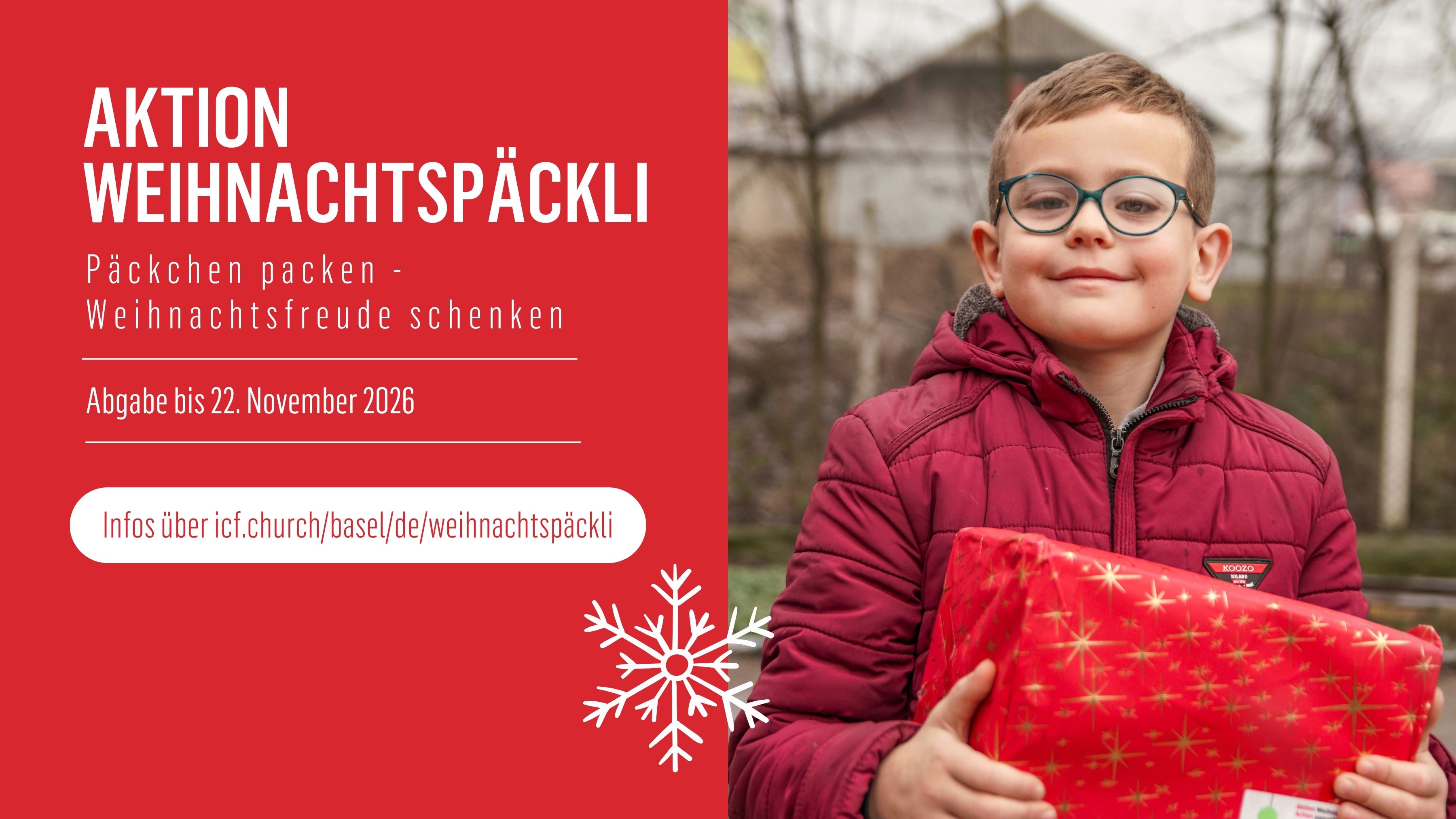 Aktion Weihnachtspäckli