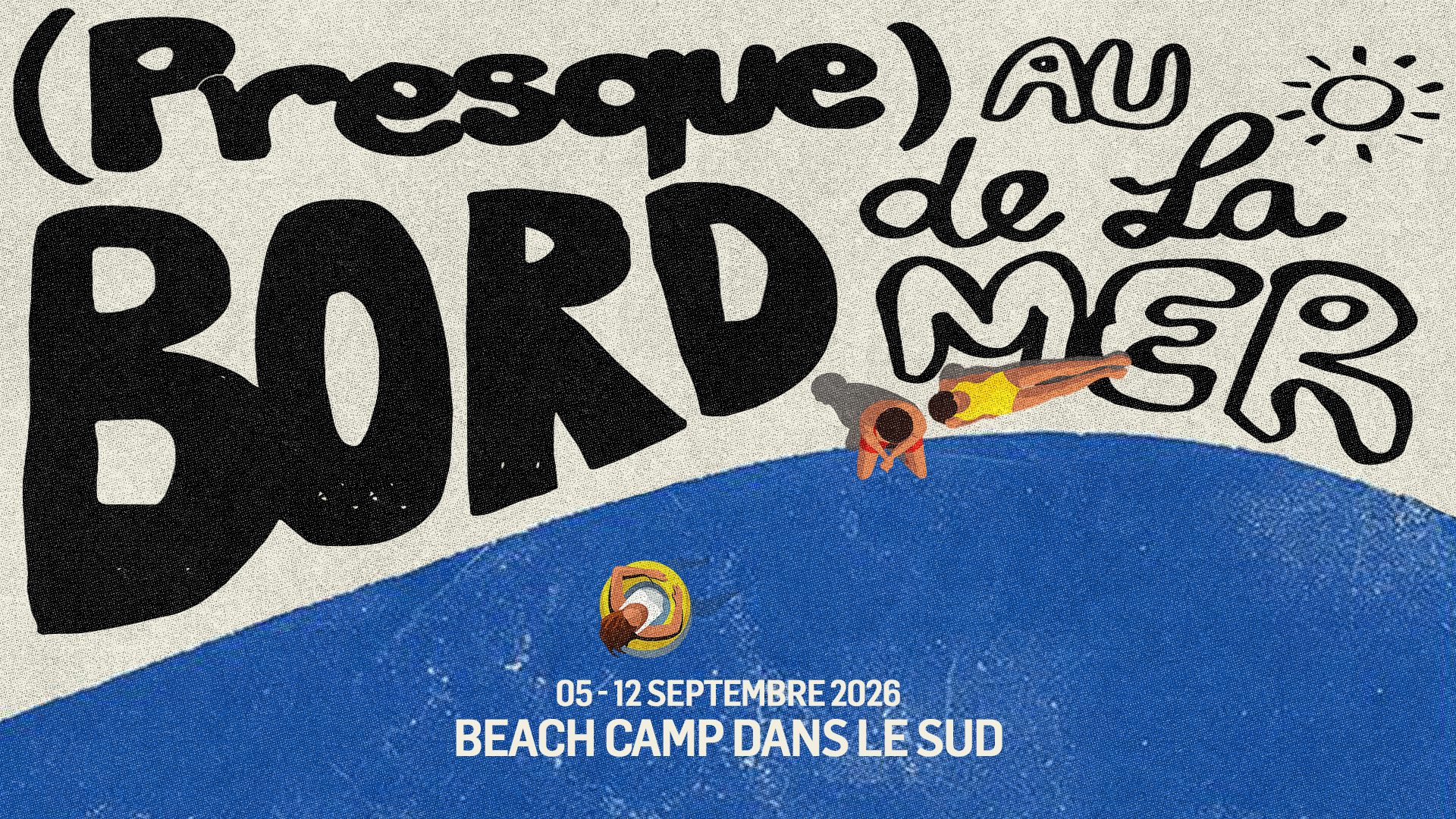 Beach Camp invite
