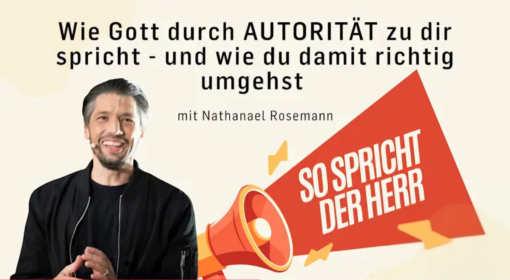 So spricht der Herr-Gott spricht durch Autorität